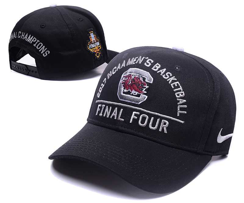 South Carolina Gamecocks Team Logo Black Adjustable 2017 Final Four Peaked Hat GS,We sell and wholesale South Carolina Gamecocks Team Logo Black Adjustable 2017 Final Four Peaked Hat GS on line form chian!